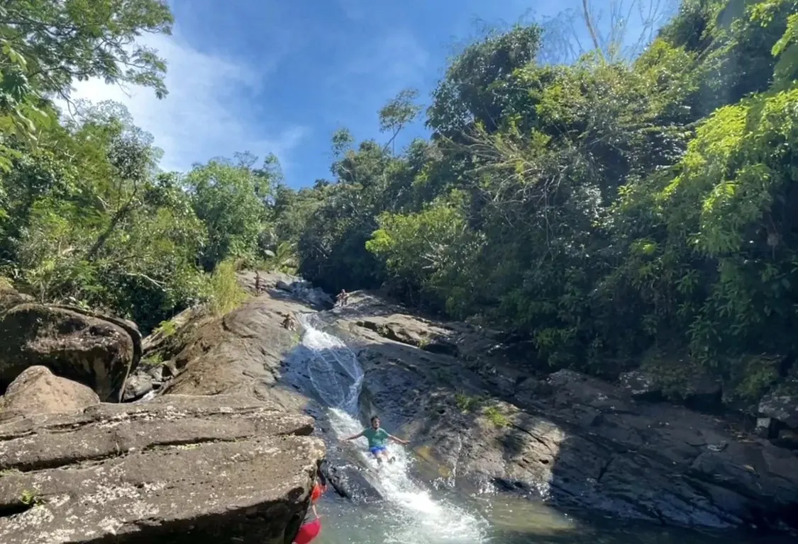 Rainforest River Adventure natural waterslide